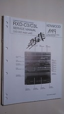 Kenwood rxd-c3 manuale di