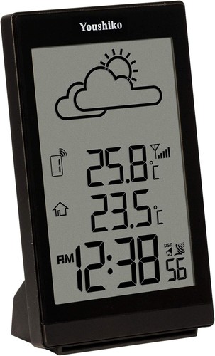 Weather station with msf - station, radio