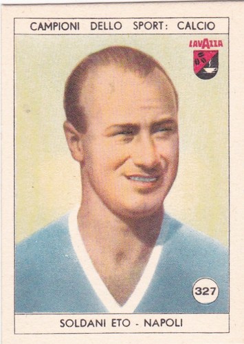 Figurina calciatori soldani - figurina,