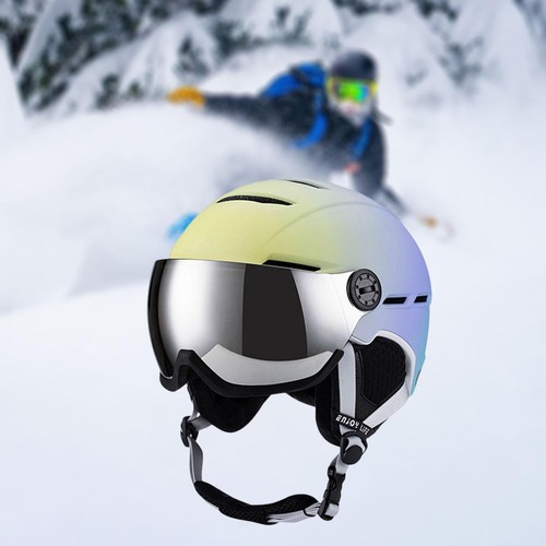 Casco sci con occhiali - sci,