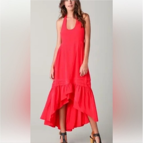 Maxi abito rosso juicy - maxi, couture