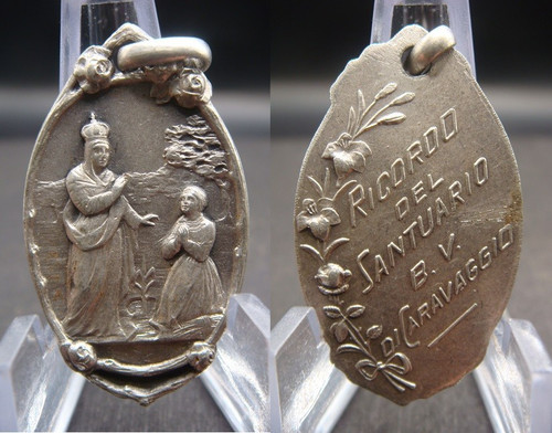 Antica medaglia argentata