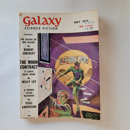 Galaxy science fiction july - fiction,