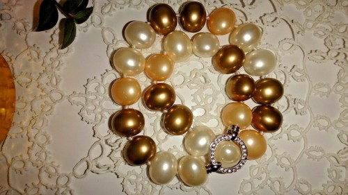 Collana perle rotonde sime - collana, di