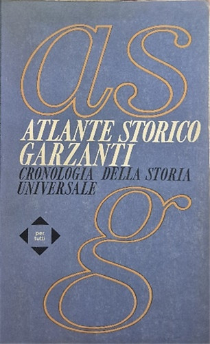 Atlante storico garzanti - -,