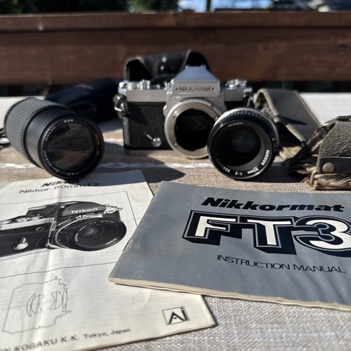 Vintage nikkormat ft3 estate - nikkormat,