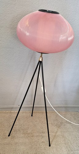 Lampada treppiede plissettata - treppiede,