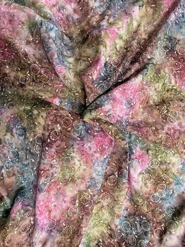 Tessuto batik rayon cucito - , $12