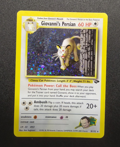 Giovanni persian holo 132 - giovanni's,