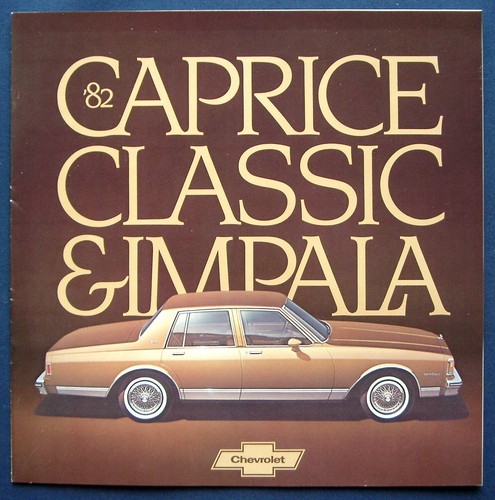 Brochure depliant 1982