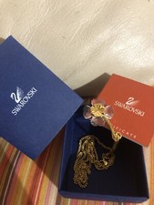 collana con quadrifoglio swarovski originale