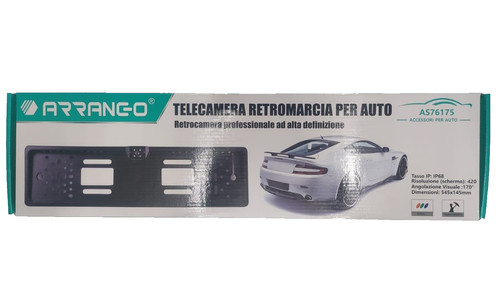 Portatarga con telecamera - portatarga,