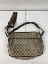 AUTENTICA FOTOCAMERA VINTAGE GUCCI GG MONOGRAM RIVESTITA TELA PELLE TRACOLLA STILE TRACOLLA