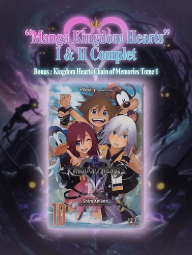 Lot manga kingdom hearts - lot,