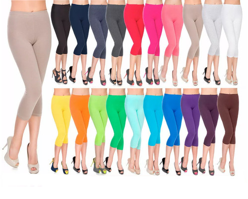 Leggings donna cropped - , 3/4