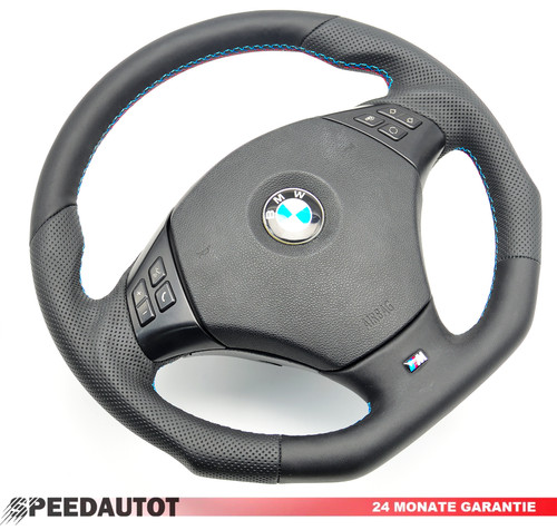 Volante pelle appiattito - in,