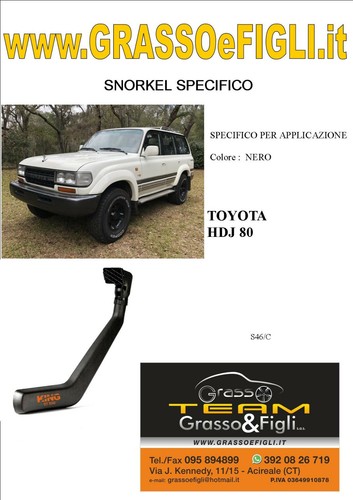 Kit snorkel aspirazione - kit, aria