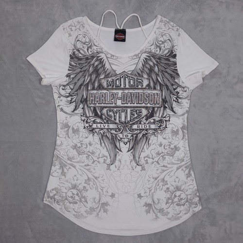 Shirt harley davidson - t-shirt, l