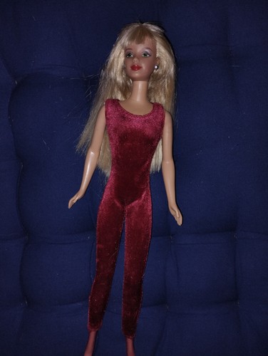 Barbie red velvet - red, velvet,