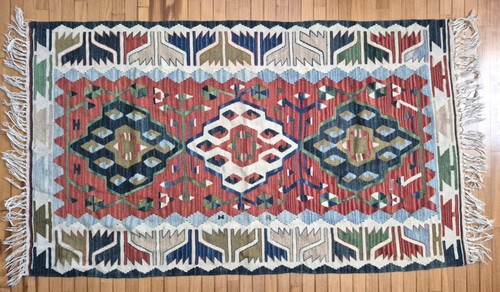 Tappeto kilim turco vintage - kilim,