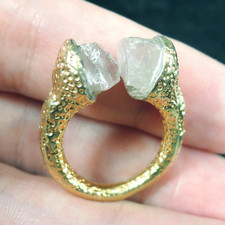Gioielli con anello al quarzo