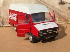 Diecast metal model 1:45 Old Cars-Italy IVECO DAILY COCA COLA VAN near mint