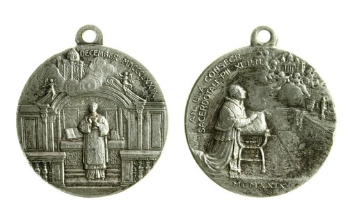 Medaglia papa pio xi - medaglia,