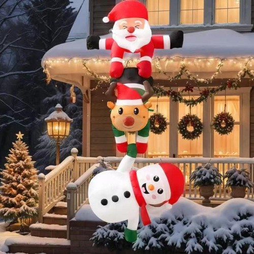 Babbo natale gonfiabile - babbo,