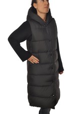 Piumino lungo senza maniche da