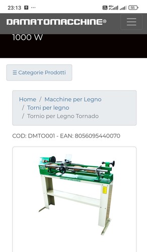 Tornio per legno - tornio,