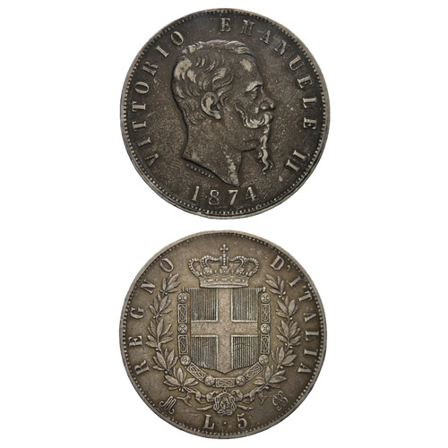 Regno italia lire - regno,