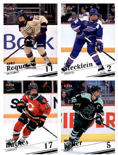 2025 upper deck - pwhl, fleer
