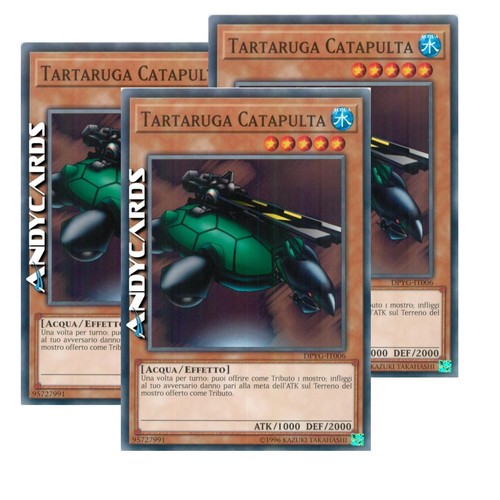 Tartaruga catapulta - 3x, •