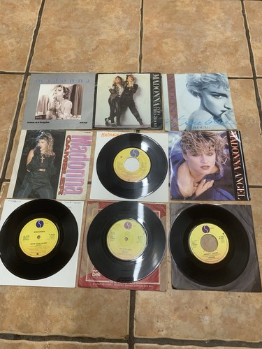 Madonna vinyl singles - 9,