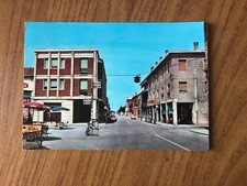 CARTOLINA PORTOMAGGIORE VIA ROMA VIAGGIATA 1954 SUBALPINA WW
