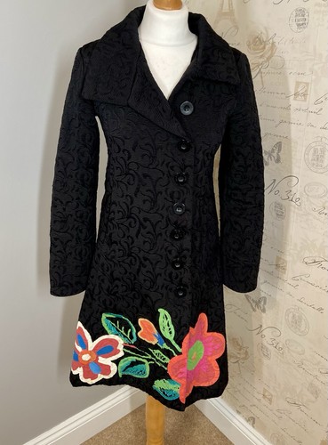 Cappotto nero desigual taglia - cappotto,