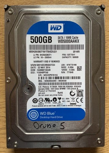 Western digital wd5000aakx 500 - western,