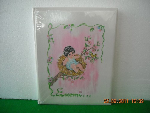 Album foto nascita fogli - 22, cm