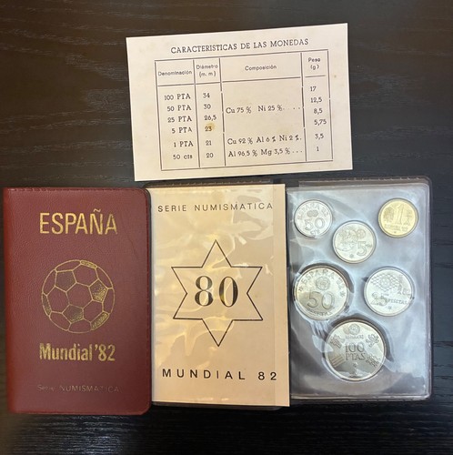 Monete mondiali calcio 82 - monete,