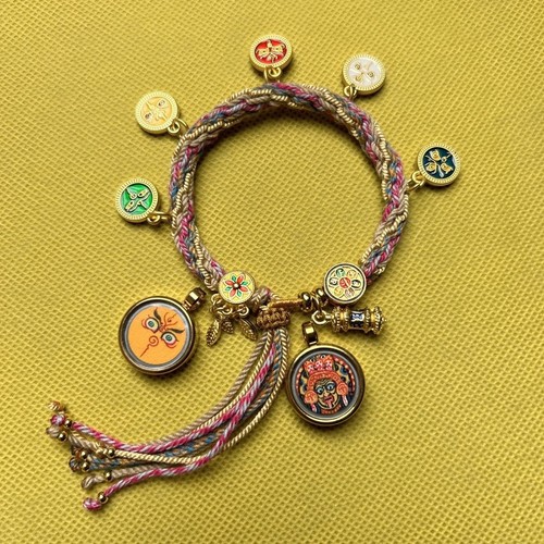 Bracciale tibetano fatto - fatto, a
