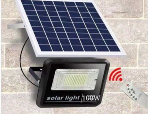 Faro led con pannello solare - led,