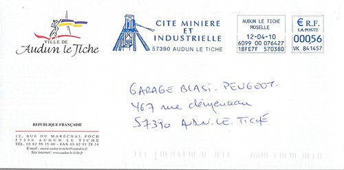 D384 lettre entete de - -,