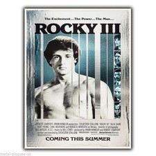 Rocky iii targa da parete - rocky,