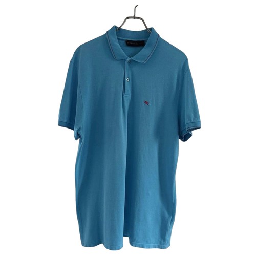 Etro polo uomo blu - etro, xl