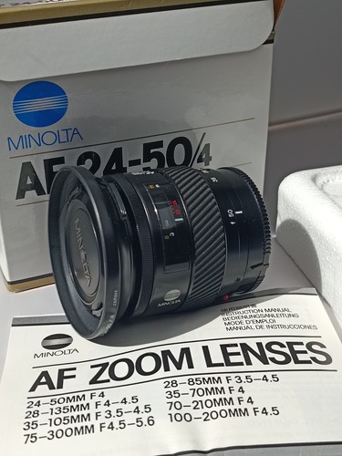 Minolta zoom mm f4 - minolta, 24-50