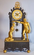 Orologio Parigina stile Impero in bronzo dorato