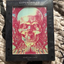 The Expendables 4-film Collection - Blu-ray + DVD New Sealed