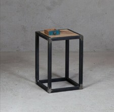 Sgabello Industriale in Legno