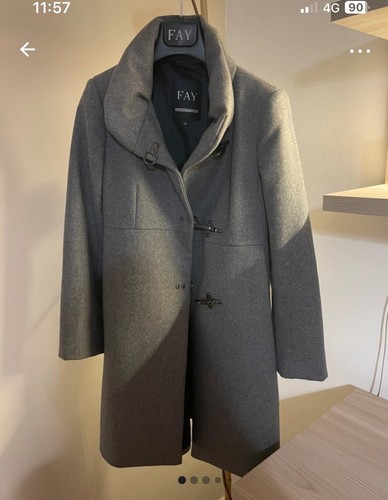 Cappotto fay donna grigio - cappotto,