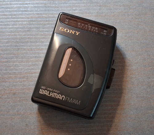 Sony fx21 walkman - sony, wm-fx21